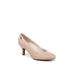 Women's Parigi Pump by LifeStride in Beige Fabric (Size 6 1/2 M)