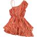 Free People Dresses | Free People Womens Cascade Mini Dress, Orange, Nwt | Color: Orange | Size: Various