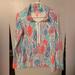 Lilly Pulitzer Tops | Lilly Pulitzer Multi Colored Long Sleeved Half Zip Size Small | Color: Blue/Pink | Size: S