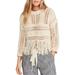 Free People Sweaters | Free People Womens Higher Love Pullover Sweater, Off-White, Nwt | Color: Cream | Size: M