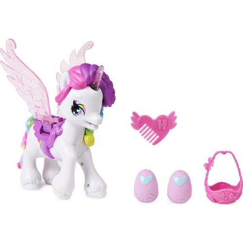 Hatchimals Interaktives Einhorn mit beweglichen Flügeln und über 60 Licht- und Soundeffekten