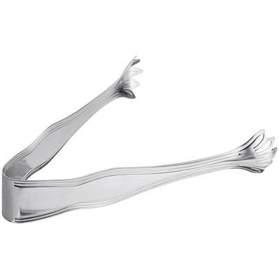 Libbey 6" 18/8 Stainless Steel Heavy Weight Ice Tongs