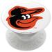 PopSockets White Baltimore Orioles Primary Logo PopGrip
