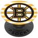 PopSockets Black Boston Bruins Stripes Design PopGrip