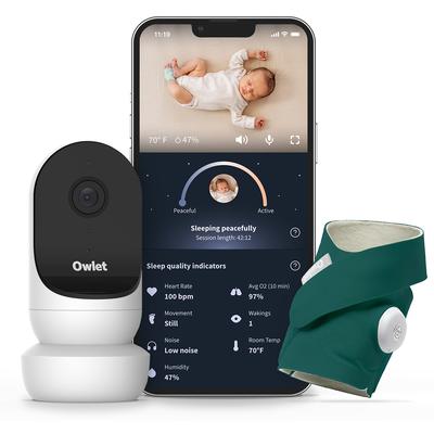 Owlet Cam 2 & Dream Sock Duo Smart Baby Monitoring...