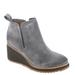 Sofft Emeree - Womens 9.5 Grey Boot Medium