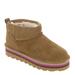 BEARPAW Retro Shorty - Womens 6 Brown Boot Medium