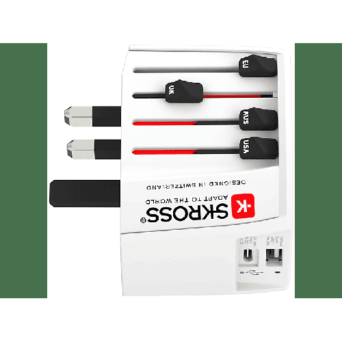 SKROSS 1302962 World Adapter MUV USB (AC) Reiseadapter