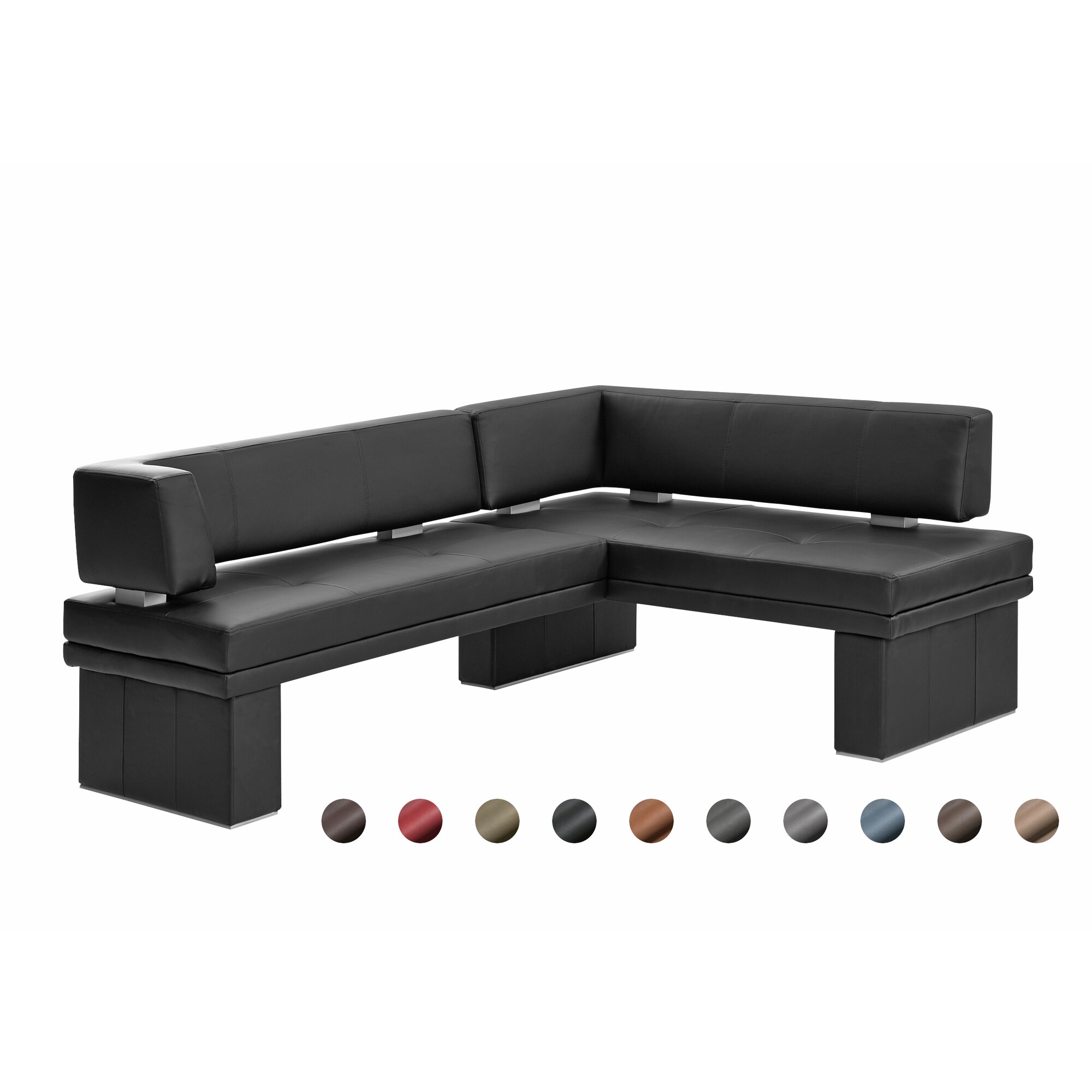 Schösswender »Manhattan« Eckbank 480/1 212x253 cm / Gavin 202 rot