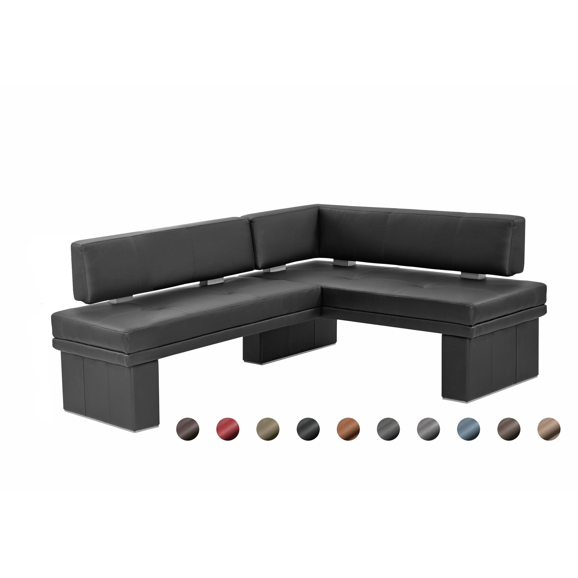 Schösswender »Manhattan« Eckbank 480/101 212x253 cm / Gavin 04 hellbraun