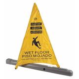 SPILL MAGIC 230SC Flexible Safety Cone,Yellow,3" L