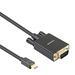 Benfei Mini Displayport To Vga 2 Pack Cable Benfei Mini Displayport To Vga 10 Feet Cable (Thunderbolt 2 Compatible) With Macbook Air/Pro Surface Pro/Dock Monitor Projector Electronic_Cable