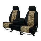 CalTrend Center 40/20/40 Split Back & 60/40 Cushion Camo Seat Covers for 2014-2015 Toyota Land Cruiser - TY508-96KS Desert Insert with Black Trim