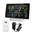 Tomshoo Weather Station Weather Station Screen Weather Meter Weather Atmospheric Pressure Same Screen Moon Weather Clock Moon Phase Weather Color Screen Weather Meter Wifi Station Wifi