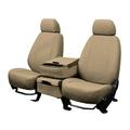 CalTrend Front Buckets Tweed Seat Covers for 2017-2022 Chrysler Pacifica - CR172-06TA Beige Insert and Trim