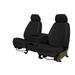 CalTrend Front Buckets Carbon Fiber Seat Covers for 1997-1999 Toyota Camry - TY310-01FC Black Insert with Black Trim