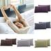 Xyer 2Pcs King Queen Stylish Solid Color Bed Pillow Case Cushion Cover Bedroom Decor Grass Green King