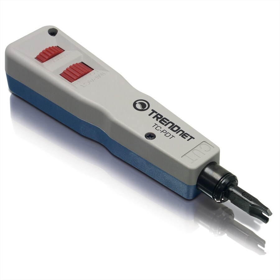 TRENDnet TC-PDT Auflegewerkzeug Punch Down Tool mit 110 and Krone Blade Image