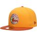 Men's New Era Gold/Rust Philadelphia 76ers 59FIFTY Fitted Hat