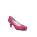 Women's Parigi Pump by LifeStride in Rasberry Pink Fabric (Size 8 M)