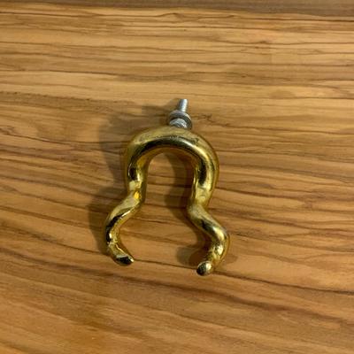 Anthropologie Other | Drawer/Cabinet Pull - Rustic Good Tone | Color: Gold | Size: Os