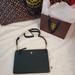 Tory Burch Bags | New! Tory Burch Fabulous Tory Burch Blake Double Zip Slim Crossbody Bag | Color: Black/Gold | Size: Os