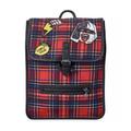 Disney Bags | Disney Cruella Deville Plaid Backpack | Color: Black/Red | Size: Os