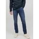 Slim-fit-Jeans JACK & JONES "JJ JJIGLENN JJORIGINAL" Gr. 31, Länge 32, blau (bluedenim) Herren Jeans Slim Fit