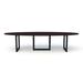 Compel Pivit Oval Conference Table Metal in Brown | 29 H x 144 W x 60 D in | Wayfair PIV-CT-OF-OVAL-14460-CAFE-BLK