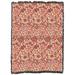 Pure Country Weavers William Morris Pink & Rose Amaranth Blanket XL Cotton blend in Red | 60 H x 80 W in | Wayfair 13020-G