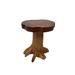 Loon Peak® Dasjia Solid Wood Accent Stool in Brown | 17.72 H x 15.75 W x 15.75 D in | Wayfair E1741DB10091439F843A25E02AF67802