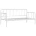 Gracie Oaks Twin Daybed Wood in White | 39 H x 78 W x 42 D in | Wayfair C8FDDADA819F4A5A8AD2265E057A5DE5