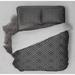 Latitude Run® Microfiber 2 Piece Duvet Cover Set Microfiber in Black/White | King Duvet Cover + 2 King Pillowcases | Wayfair