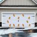 The Holiday Aisle® 12 Piece Gingerbread Garage Door Mural Set Plastic in Orange/Red | 11 H x 8 W x 0.03 D in | Wayfair