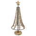 The Holiday Aisle® Wood Bead Christmas Tree Wood in Brown | 25 H x 10 W x 10 D in | Wayfair 2F6C3B5A54BD4170849AC4E160373331