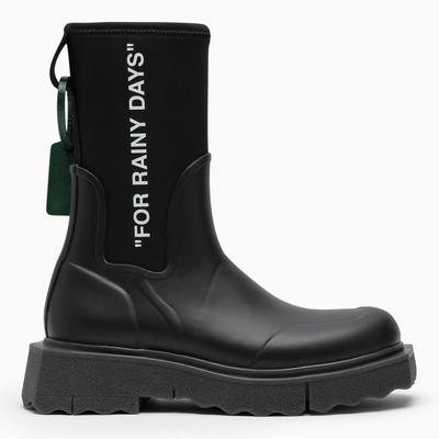 Boot For Rainy Days - Black - Of...
