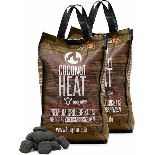 Coconut Heat Premium Grillbriketts 20 kg 100 % Kokosnuss Kohle – Bbq-toro