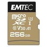 Carte Micro SD EMTEC 256 Go U3 S...