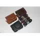 Étui pour appareil photo en cuir PU avec sangle housse pour appareil photo IL Powershot G9 X G9X