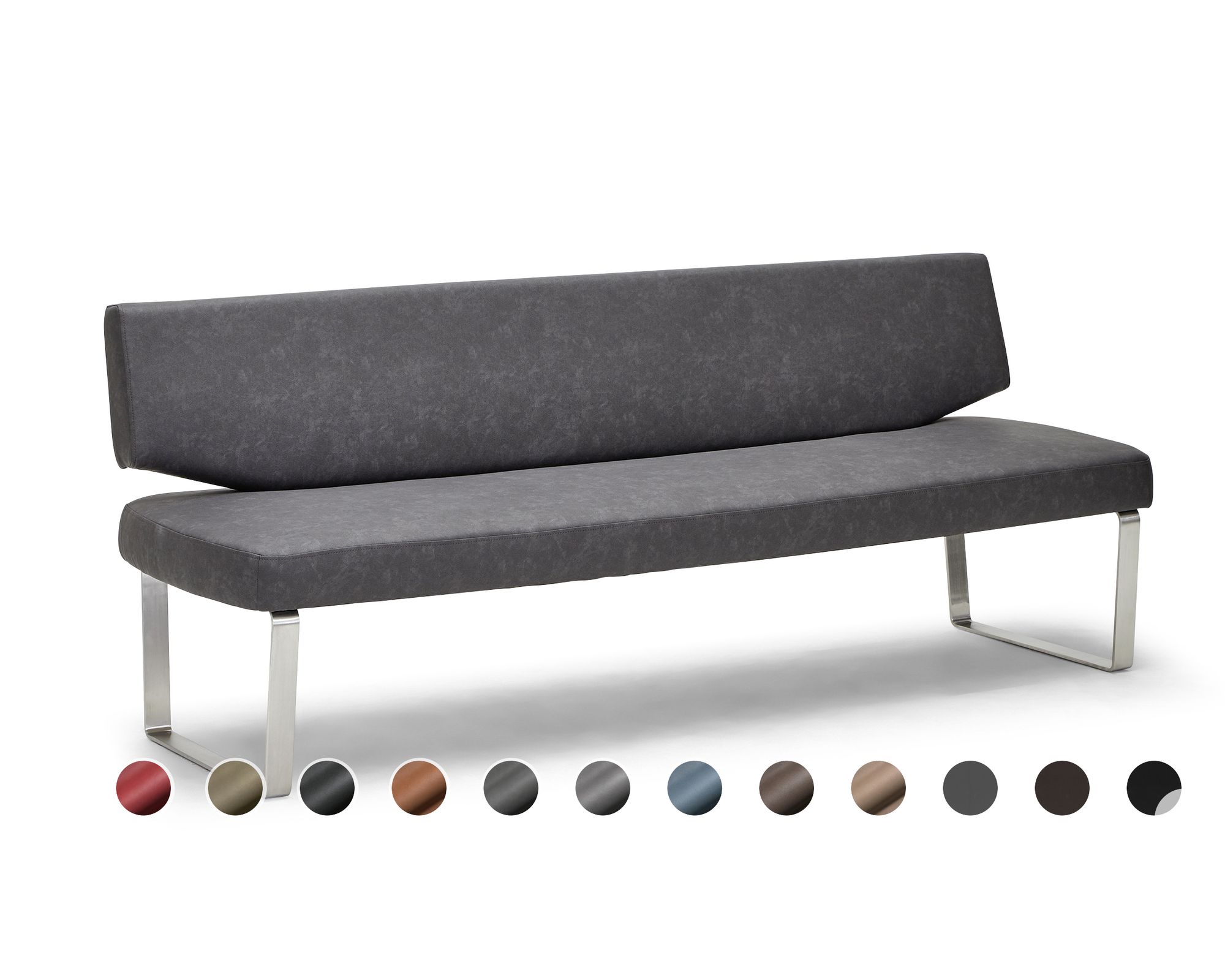 Schösswender »Ontario« 100 Polsterbank Variante C 192 cm / Gavin 03 beige Image