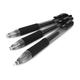 Zebra Sarasa - 0.7mm Retractable Gel Ink Rollerball Pen - Set of 3 - Black Ink