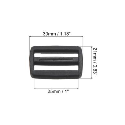 Tri-Glide Slide Buckle, Webbing Strap Fastener