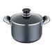 Starcraft Non-Stick Aluminum Round Dutch Oven Non Stick/Aluminum in Black/Gray | 5.51 H x 11.02 W in | Wayfair 92383