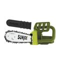 Restored Premium Sun Joe SWJ699E 14-Inch 9.0 Amp Electric Chain Saw Green (Red) (Green) (Refurbished)