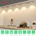 30cm Wireless LED PIR Motion Sensor Lamp USB Rechargeable Cabinet Closet Light Strip