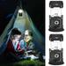 GORWARE 2Pcs LED Camping Light Portable Collapsible IPX4 Waterproof Emergency Light for Indoor Outdoor Home Emergency Light Power Outages Hiking Hurricane