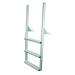 JIF MARINE EFLSNW4 4-Wide Step Dock Ladder Anodized Aluminum