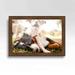 28x41 Frame Gold Real Wood Picture Frame Width 1.25 inches | Interior Frame Depth 0.5 inches |