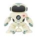 Gifts for Kids Deals! Electric Dancing Robot Intelligent 360 Degree Rotation Multi-function Kids Electric Toys with Lights and Music Doll Gifts