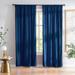 CUH Blackout Velvet Thermal Insulated Window Curtain Luxury Living Room UV Protection Drapes Privacy Rod Pocket Bedroom Curtains